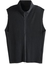 Homme Plissé Issey Miyake - Homme Plisse' Issey Miyake Sleeveless Top - Lyst