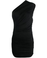GAUGE81 - Gedrapeerde Midi-Jurk - Lyst