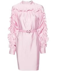Jil Sander - 129 Satin Midi Dress - Lyst