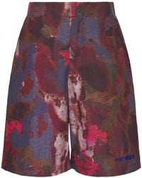 OAMC - Printed Vapor Shorts - Lyst