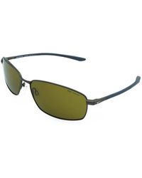 Nike - Pivot Six E Rectangle-Frame Sunglasses - Lyst