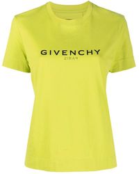 Givenchy - T-shirt en coton à logo imprimé - Lyst