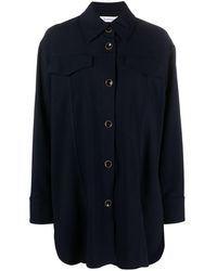 Rodebjer - Pointed-collar Button-up Shirt - Lyst