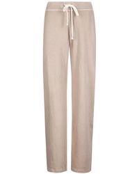 James Perse - Wide Leg Sweatpants - Lyst