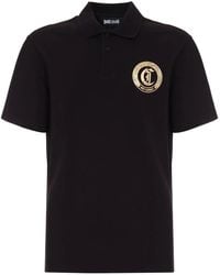 Just Cavalli - Jc Monogram Polo Shirt - Lyst