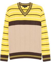 MERYLL ROGGE - Striped V-Neck Sweater - Lyst