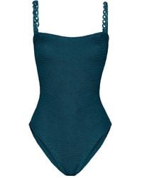 Paramidonna - Scarlett Chain-Straps Swimsuit - Lyst