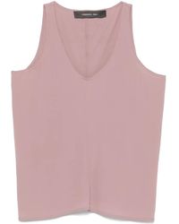 FEDERICA TOSI - Top Met V-Hals - Lyst