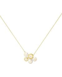 Tasaki - 18Kt M/G Sliced Bezel Pearl Necklace - Lyst