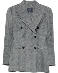 Ermanno Scervino - ヘリンボーン ダブルジャケット - Lyst