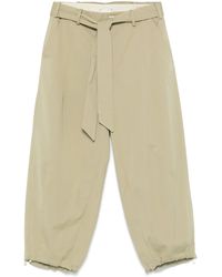 Alysi - Hose Mit Gürtel - Lyst