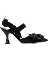 Fendi - Colibrì Bow-Detail Heeled Pumps - Lyst