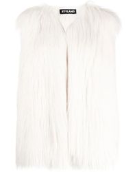 Styland - Faux-Fur Gilet - Lyst