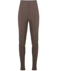 Gloria Coelho - Leggings Mit Hohem Bund - Lyst
