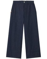 Chocoolate - Elasticated-Waist Wide-Leg Jeans - Lyst
