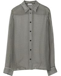 Burberry - Checked Shirt - Lyst