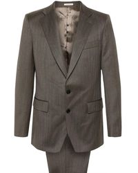 Fursac - ヘリンボーン シングルスーツ - Lyst