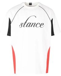 Stance - Colour-Block Logo-Print T-Shirt - Lyst