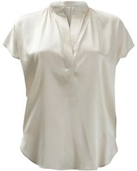 F.it - Short-Sleeves Blouse - Lyst