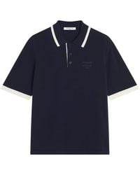 Maison Kitsuné - Polo Con Ribete De Canalé - Lyst