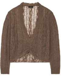 Alanui - Top Desert Drift Con Scollo A V - Lyst