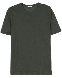 Boglioli - T-Shirt aus Leinen-Jersey - Lyst