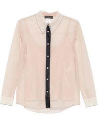 Fabiana Filippi - Blouse À Col En Dentelle - Lyst