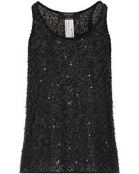 Twinset - Sequin-Embellished Rhinestone Top - Lyst