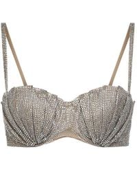 GIUSEPPE DI MORABITO - Crystal-Embellished Bra - Lyst