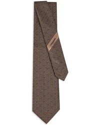Ferragamo - Gancini Jacquard Tie - Lyst