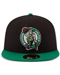 KTZ - 59Fifty Boston Celtics Fitted Cap - Lyst
