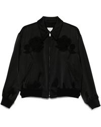 Jil Sander - Duchess-Satin Jacket - Lyst