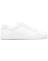 Saint Laurent - Andy Leather Low-top Leather Sneakers - Lyst