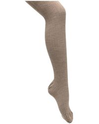 Jil Sander - Ribbed-Knit Tights - Lyst