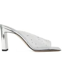 Wandler - Isa Crystal-Embellished Sandals - Lyst