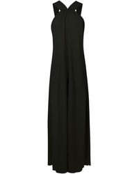 Olympiah - Sleeveless Halterneck Maxi Dress - Lyst