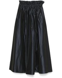 Herno - Maxi-Rok Met Print - Lyst