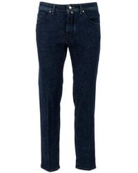 Jacob Cohen - Vaqueros Capri Con Cinco Bolsillos - Lyst