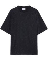Off-White c/o Virgil Abloh - T-shirt en coton à broderies - Lyst