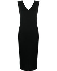 Moncler - Knitted Midi Dress - Lyst
