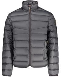 Napapijri - Gesteppte Jacke Mit Logo-Patch - Lyst