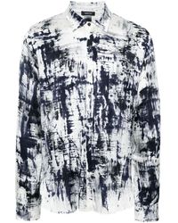 Avant Toi - Abstract-print Shirt - Lyst