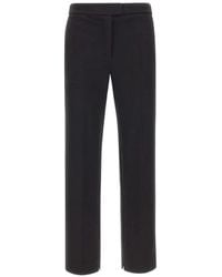 Kaos - Straight-Leg Slit-Hem Trousers - Lyst