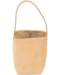 The Row - Small N/s Park Suede Tote Bag - Lyst