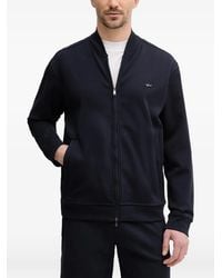Paul & Shark - Logo-Plaque Zip-Up Sweater - Lyst