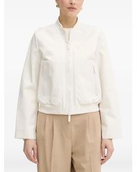 ARMANI EXCHANGE - Zip-Up Bomber Jacket - Lyst