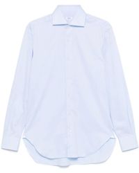 Barba Napoli - Cutaway-Collar Shirt - Lyst