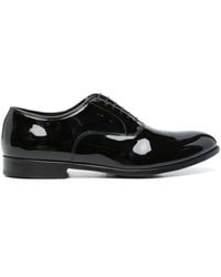 Doucal's - Patent-leather Oxford Shoes - Lyst