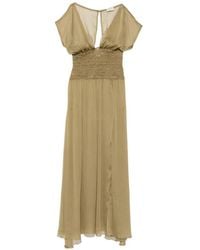 Arcina Ori - Mary Jane Lace-Panelled Maxi Dress - Lyst