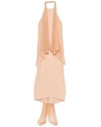 Alberta Ferretti - Abito Con Scollo All'Americana - Lyst